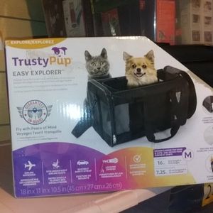 TrustyPup Travel Easy Explorer Pet Carrier-Medium